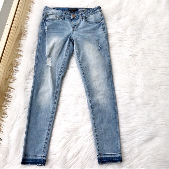 Aeropostale Denim - Aeropostale Ankle Light Wash Skinny Jeggings